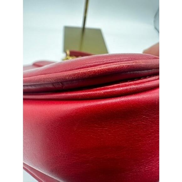 Celine‎ Shiny Calfskin Medium C Bag Red 2018 collection! Gorgeous! - Picture 11 of 16